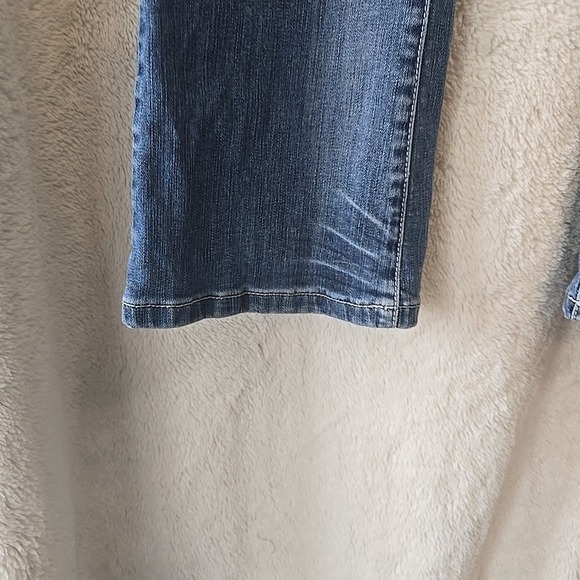 L.A. IDOL USA Rhinestone Studded Bootcut Denim Jeans Size 13 w/ Flap Pockets - Picture 5 of 16